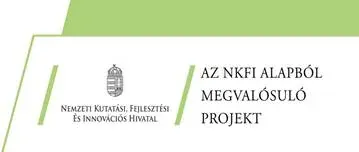 NKFI Alapból megvalósuló projekt jelzése.